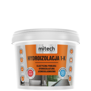 MITECH HYDROIZOLACJA 1-K powłoka hydroizolacyjna jednoskładnikowa 5kg